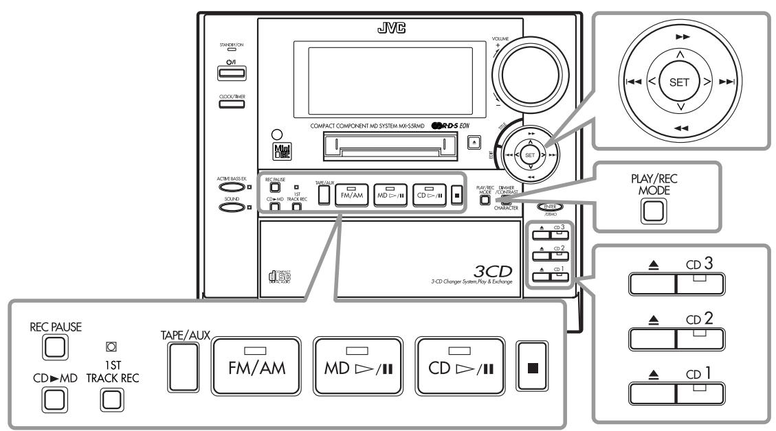 JVC CA-MXS5RMD - If you try to eject the locked discs - 1