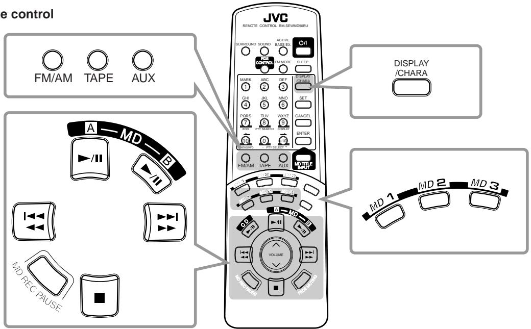 JVC CA-WMD90 - To prohibit disc ejection — Disc Lock - 2