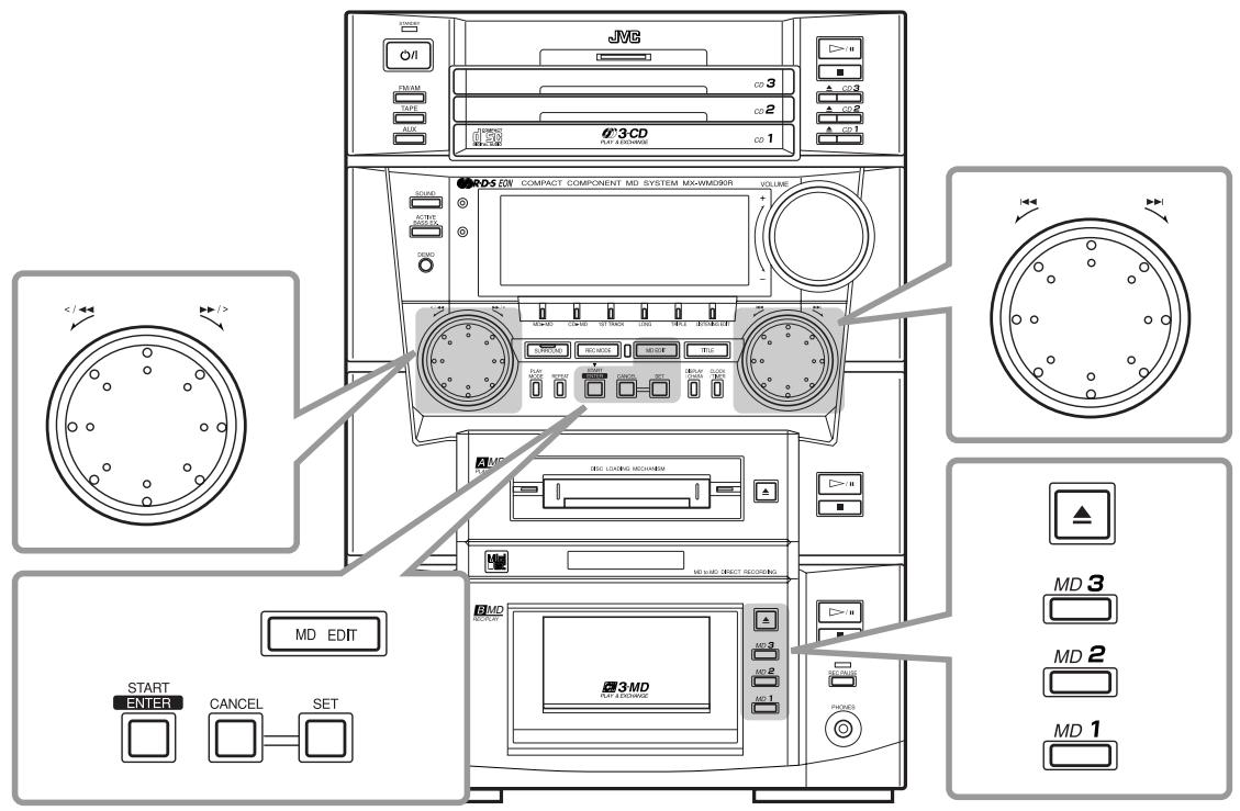 JVC CA-WMD90 - To confirm the recording contents - 1