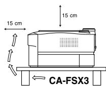 JVC FS-X1 - About the Internal Cooling Fan - 4