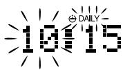 JVC FS-X1 - Setting the ON time (Example: 10:15). - 3