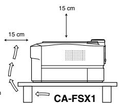 JVC FS-X1 - About the Internal Cooling Fan - 2