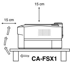 JVC FS-X3 - ■ About the Internal Cooling Fan - 2