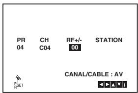 JVC HR-XV45SEF - Tourner les stations TV manuelles - 5