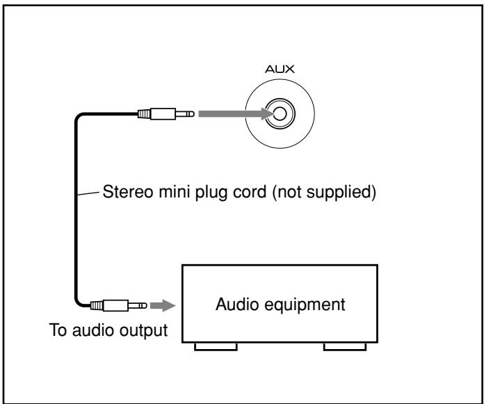 JVC MX-GB6 - To connect audio equipment - 1