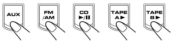 JVC MX-GB6 - Selecting the Sources - 1