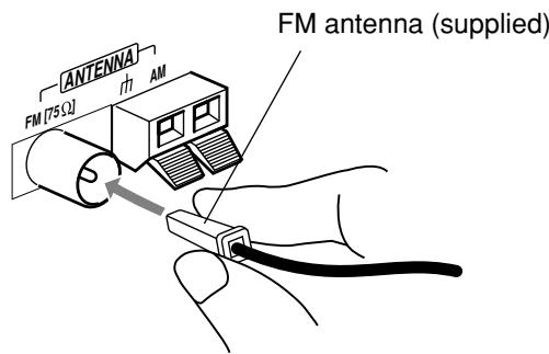 JVC MX-GB6 - FM antenna - 1