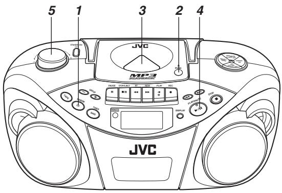 JVC RC-EX30BE - Operazioni di base - 1