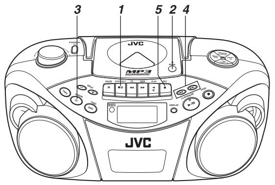 JVC RC-EX30BE - Registrazione sincronizzata con la riproduzione di CD - 1
