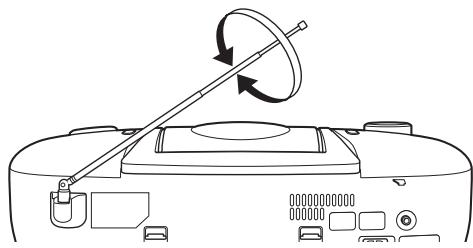 JVC RC-EX30BE - Utilisation des antennes - 1