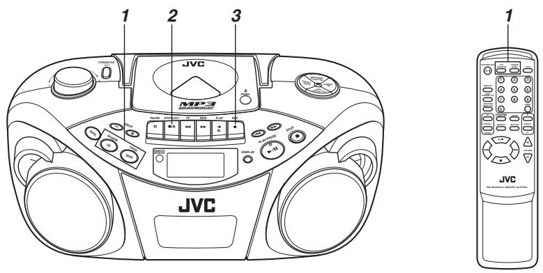 JVC RC-EX30BE - Basic operation - 1