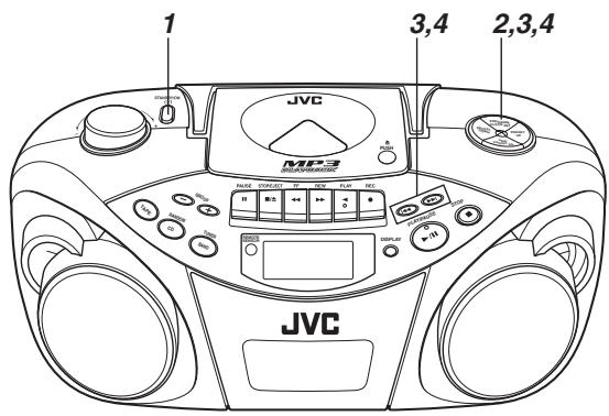 JVC RC-EX30BE - Opmerkingen: - 1