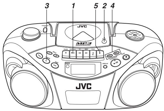 JVC RC-EX30BE - Synchrone opname van een CD - 1