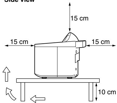 JVC RD-T70R - Caution: Proper Ventilation - 2