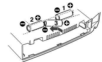 JVC RD-T70R - How To Put Batteries In the Unit - 2