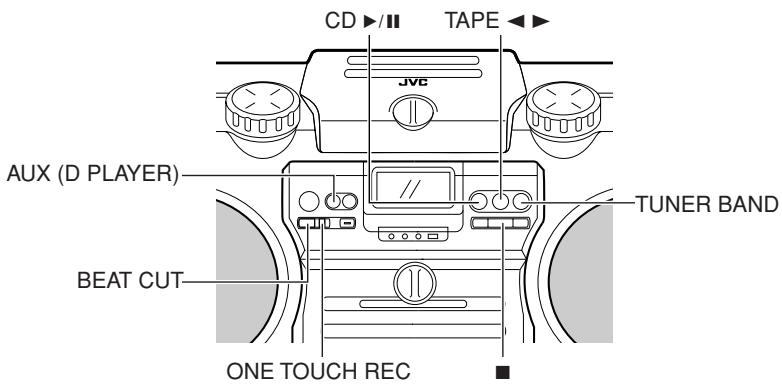 JVC RV-NB10W - Press REVERSE MODE. - 2