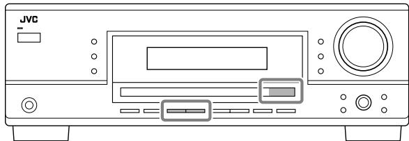 JVC RX-5042S - Tuning in to Stations Manually - 2