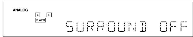 JVC RX-5042S - To cancel the DSP mode - 1