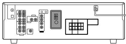 JVC RX-5042S - FM antenna connections - 1