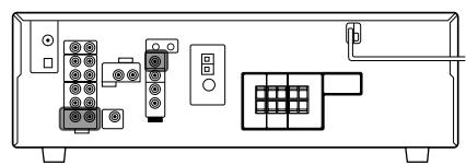 JVC RX-5042S - Video component connections - 3