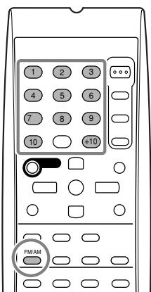 JVC RX-5042S - On the remote control: - 1