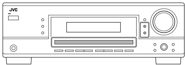 JVC RX-5050B - Selecting the Analog or Digital Input Mode - 1