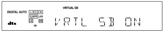 JVC RX-5050B - To cancel the Surround mode - 2