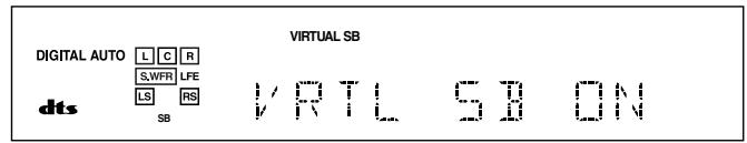 JVC RX-6042S - To cancel the Surround mode - 2