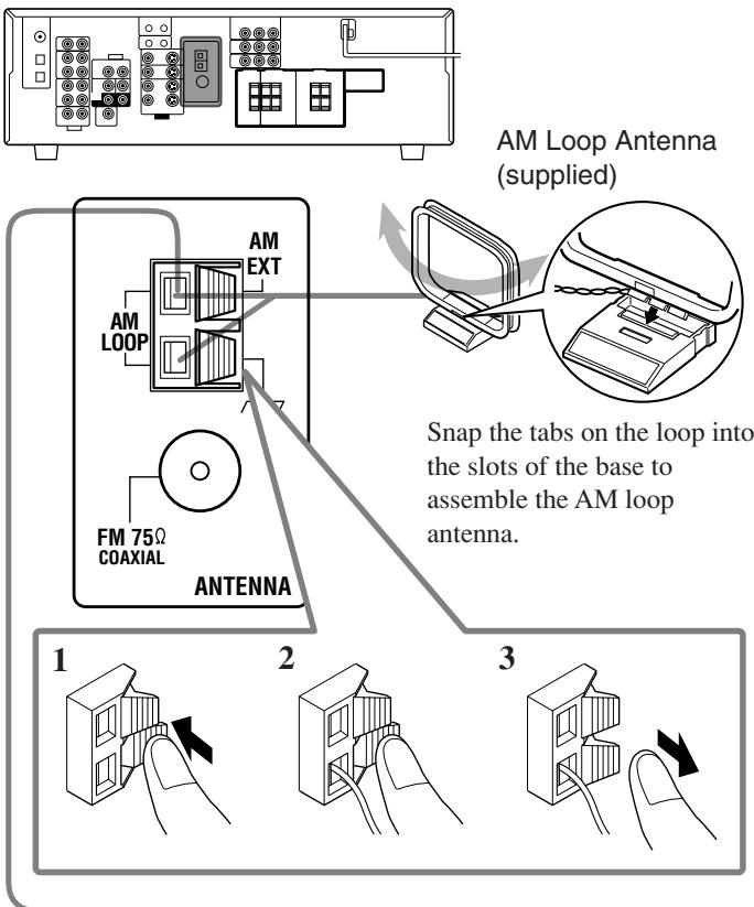 JVC RX-6042S - FM antenna connections - 5
