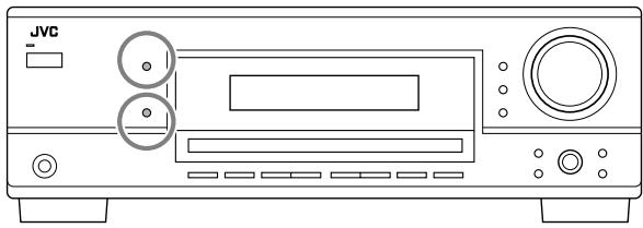 JVC RX-6042S - ■ Activating the Surround Modes Manually - 1