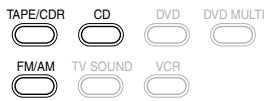 JVC RX-6042S - Selecting different sources for picture and sound - 1