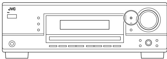 JVC RX-6042S - Changing the Display Brightness - 1