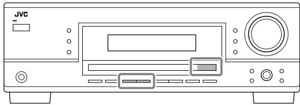 JVC RX-6042S - Tuning in to Stations Manually - 2