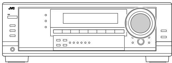 JVC RX-7042S - Adjusting the Volume - 1