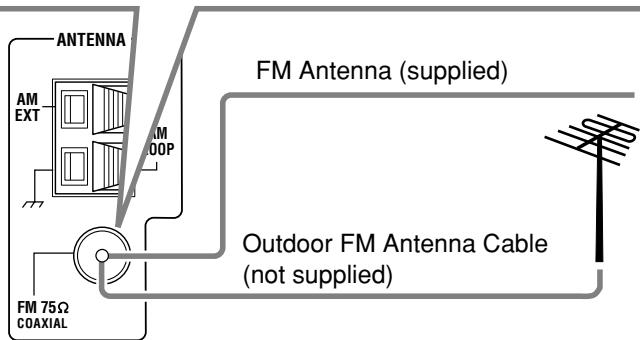JVC RX-7042S - FM antenna connections - 5