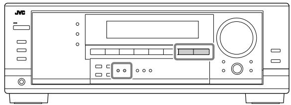 JVC RX-7042S - Tuning in to Stations Manually - 1