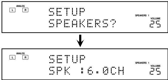 JVC RX-7042S - Press QUICK SPEAKER SETUP. - 1