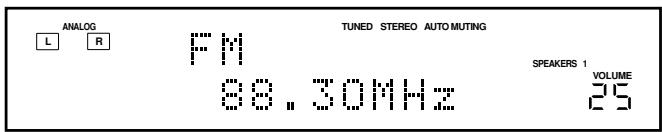 JVC RX-7042S - Press FM/AM TUNING  or  repeatedly until you find the frequency you want. - 1