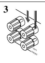 JVC RX-7042S - Speaker connections - 4