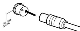 JVC RX-7042S - FM antenna connections - 4