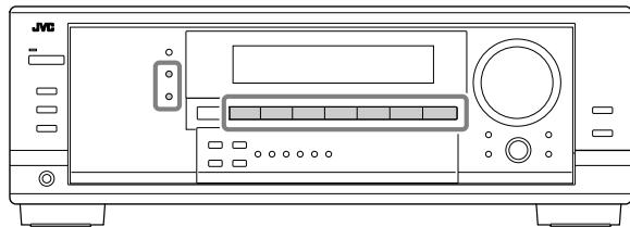 JVC RX-7042S - Activating the DSP Modes - 1