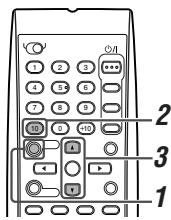 JVC RX-D201S - From the remote control: - 1