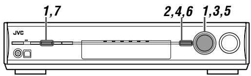 JVC RX-D201S - Setting the speaker information easily—Quick Speaker Setup - 1