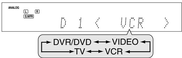 JVC RX-D201S - Turn MULTI JOG to select the appropriate setting. - 1