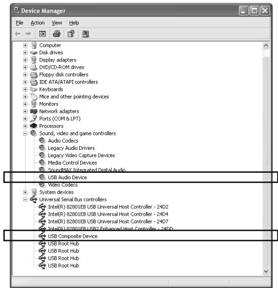 JVC RX-D201S - Check if the drivers are correctly installed. - 1