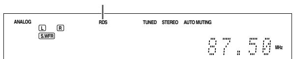 JVC RX-D201S - Using the Radio Data System (RDS) to receive FM stations - 2