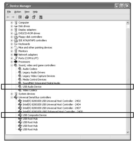 JVC RX-D701S - Check if the drivers are correctly installed. - 1