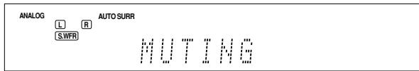 JVC RX-D701S - Press MUTING to turn off the sound through all connected speakers and headphones. - 1
