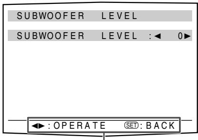 JVC RX-D702B - Button indications on the screen - 2