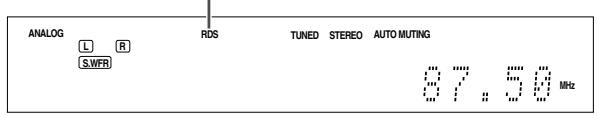 JVC RX-D702B - Using the Radio Data System (RDS) to receive FM stations - 2